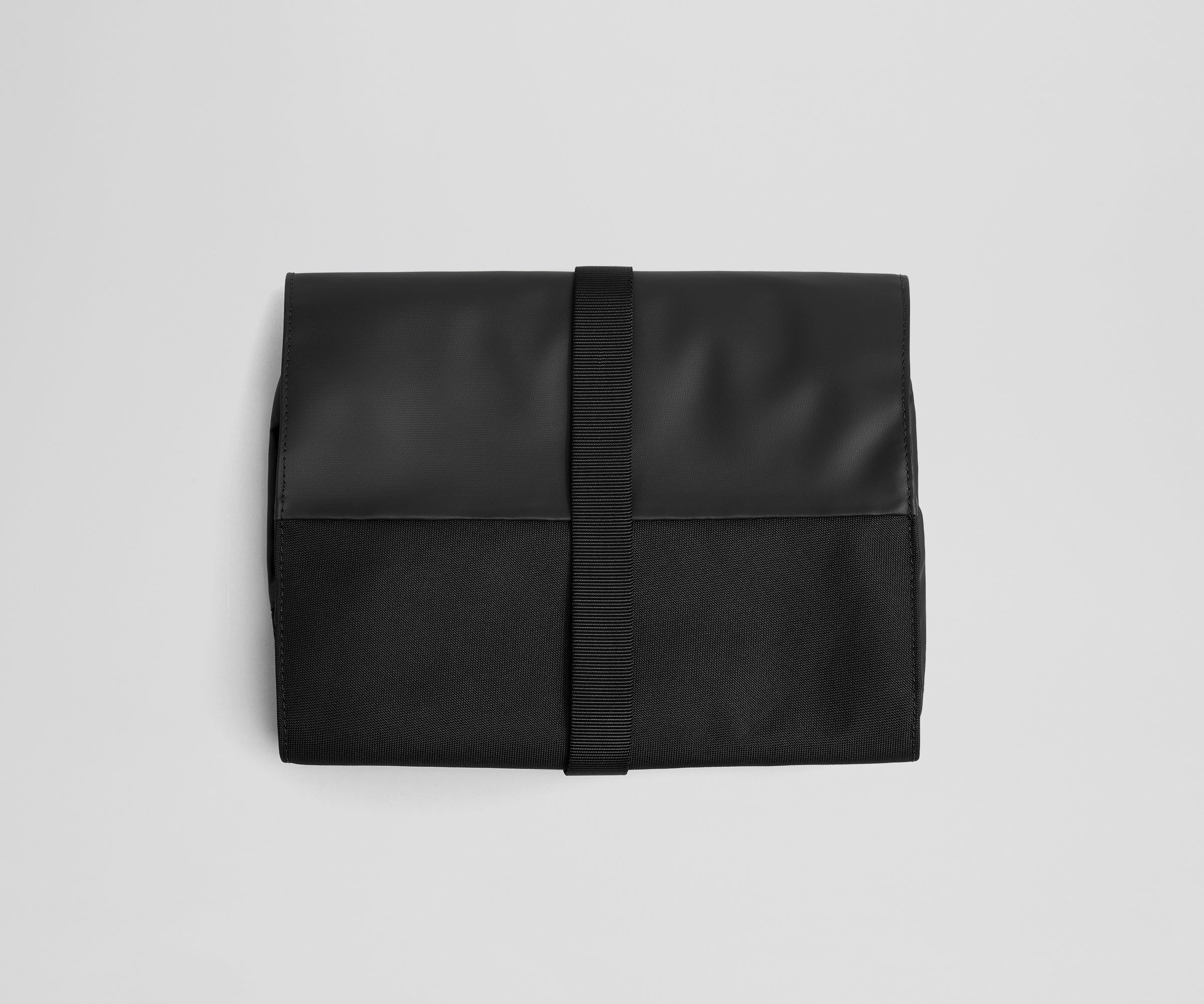 Back view of the folded Hanging Toiletry Bag