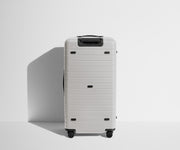 Back product view of The Trunk suitcase in Cloud Gray