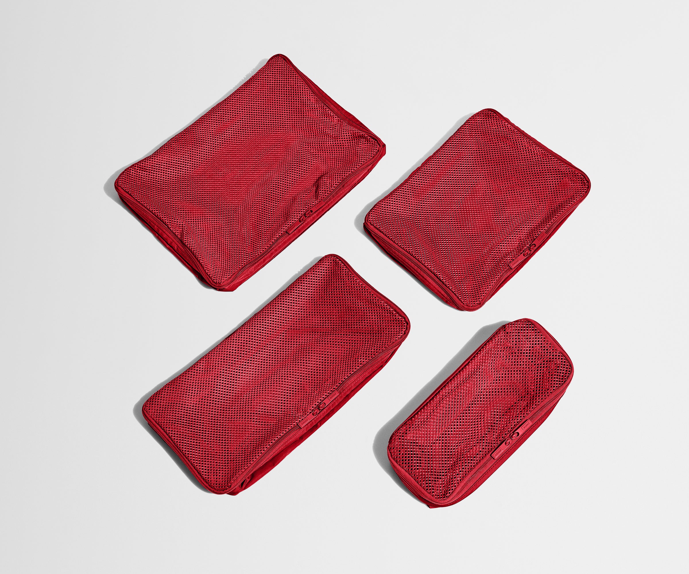 The Insider Packing Cubes in Cherry Red