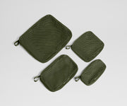 Compression Packing Cubes in Olive Green