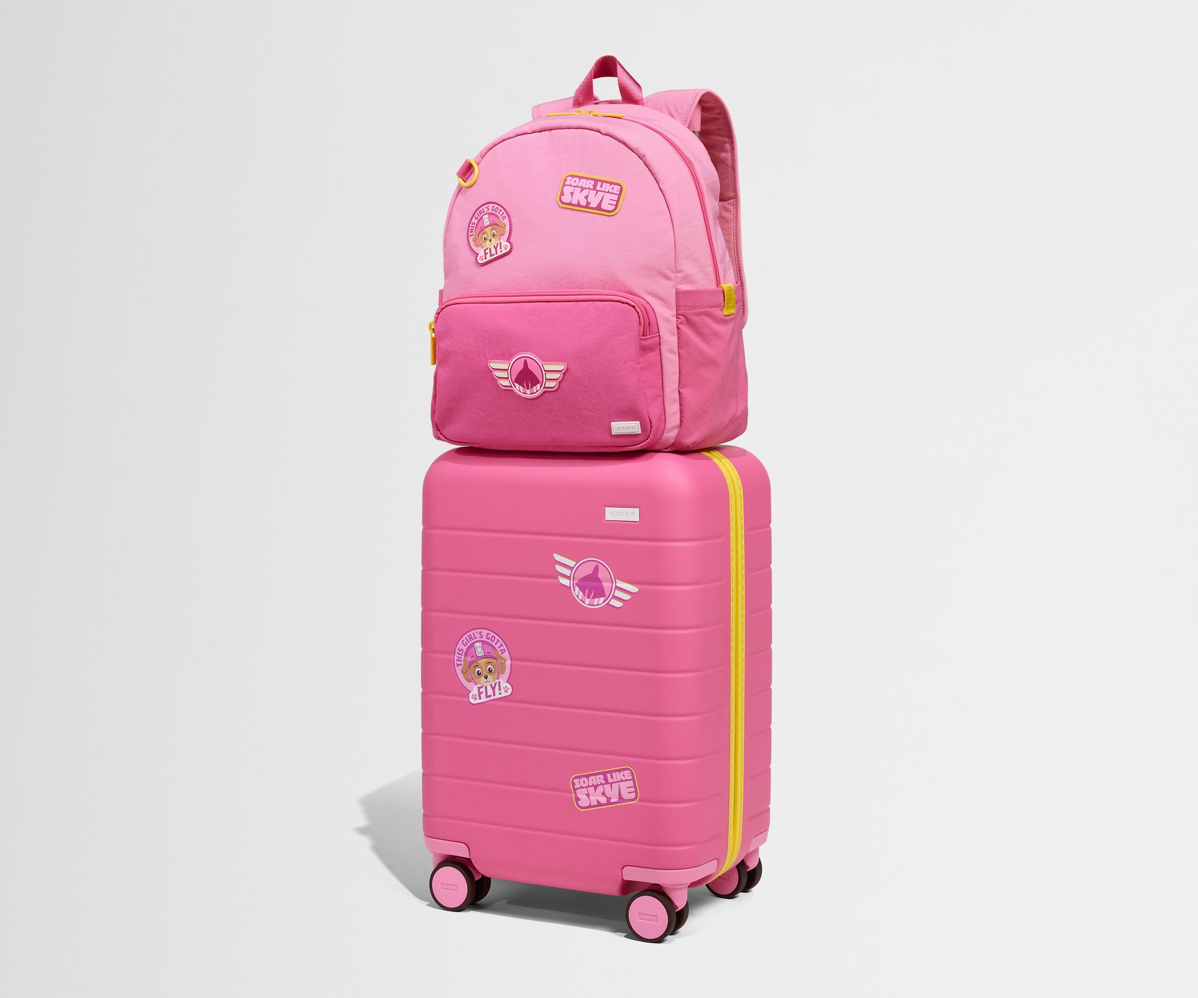Kids Backpack in Skye Pilot Pink
