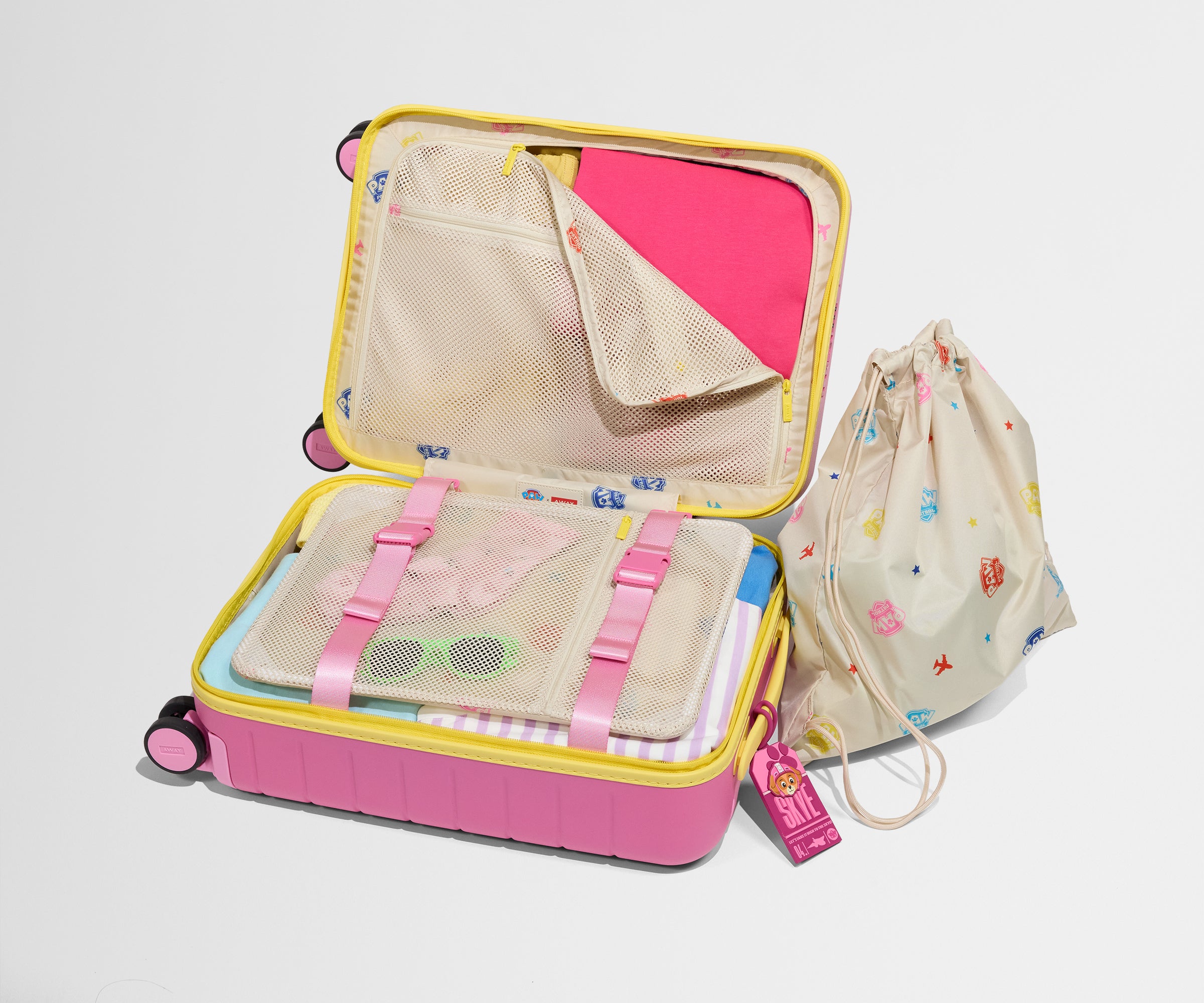 The Kids Carry-On in Skye Pilot Pink