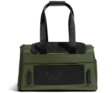 The Pet Carrier in Olive Green