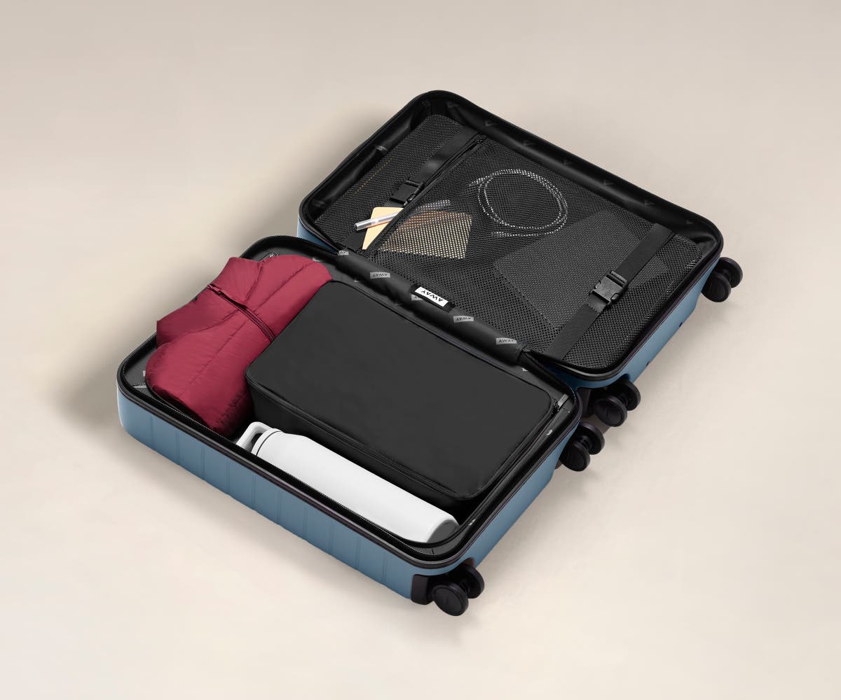 Large Shoe Cube packed inside The Bigger Carry-On