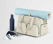 Gym Bag in Salt White