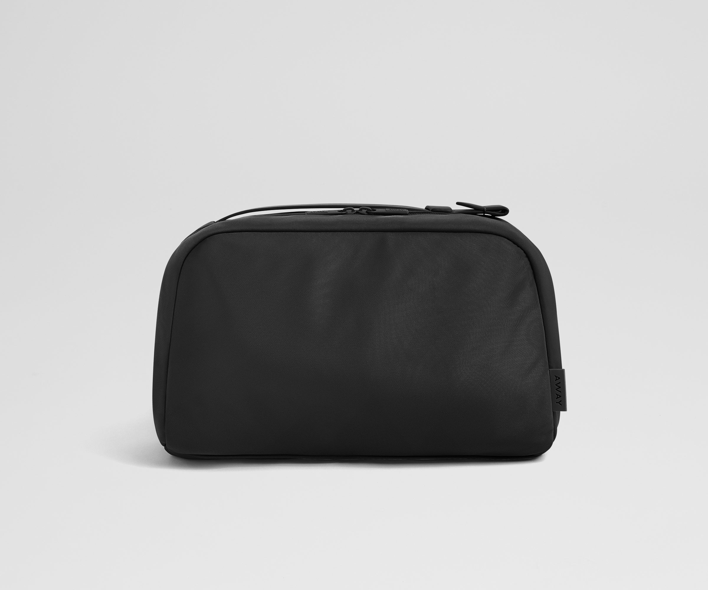 Large Toiletry Bag in Jet Black