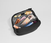 Large Toiletry Bag in Jet Black