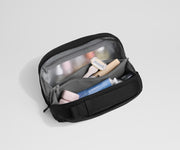 Large Toiletry Bag in Jet Black