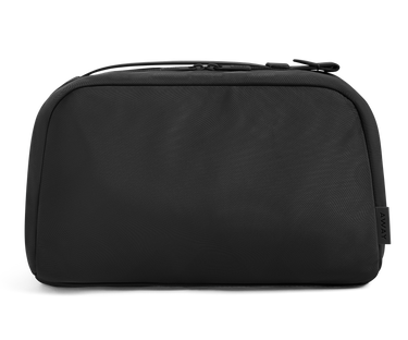Large Toiletry Bag in Jet Black