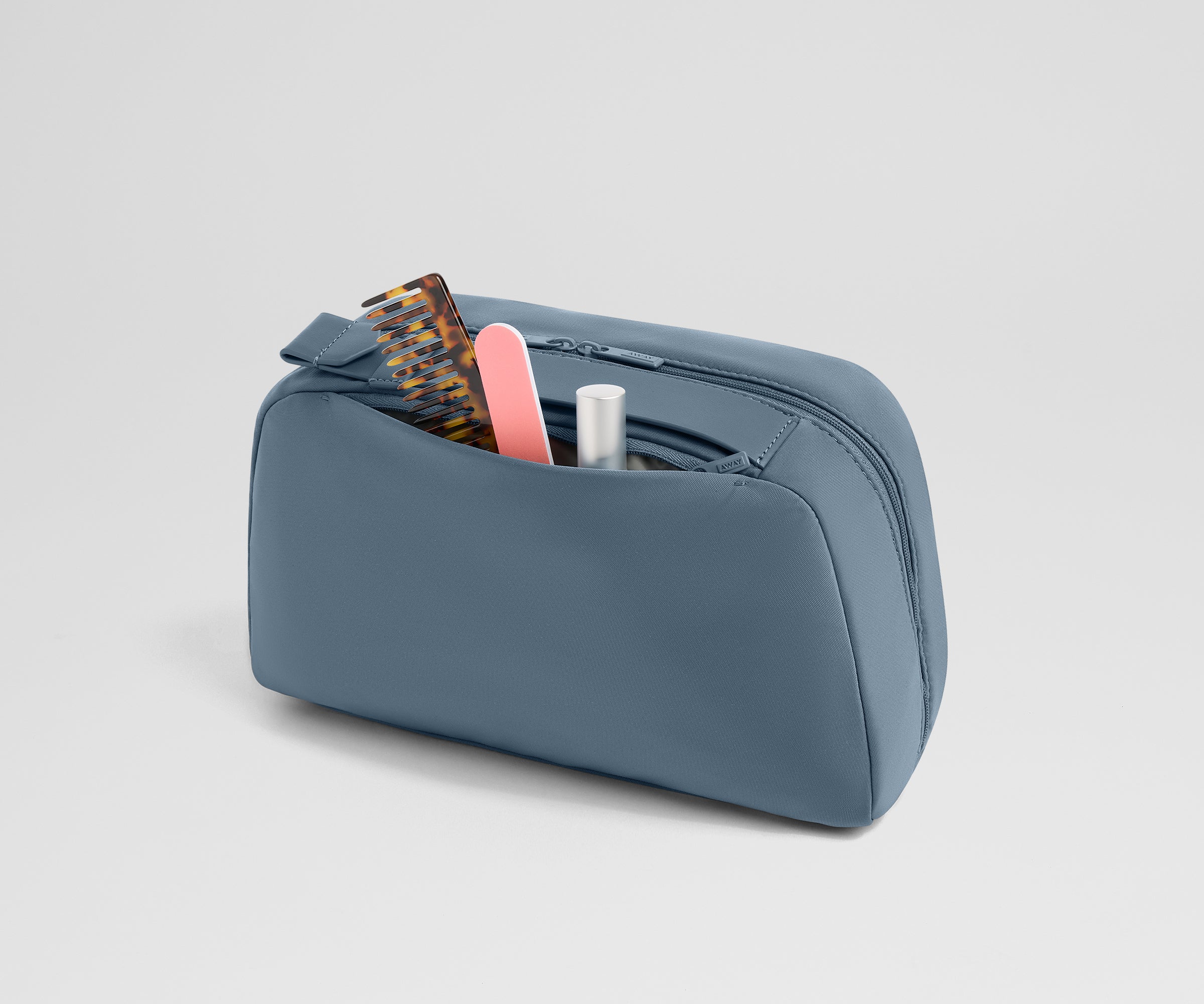 Large Toiletry Bag in Coast Blue