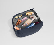 Large Toiletry Bag in Navy Blue