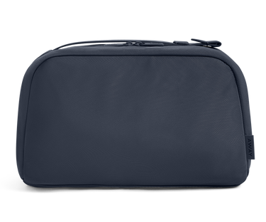 Large Toiletry Bag in Navy Blue