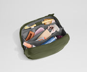 Large Toiletry Bag in Olive Green