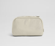 Large Toiletry Bag in Salt White