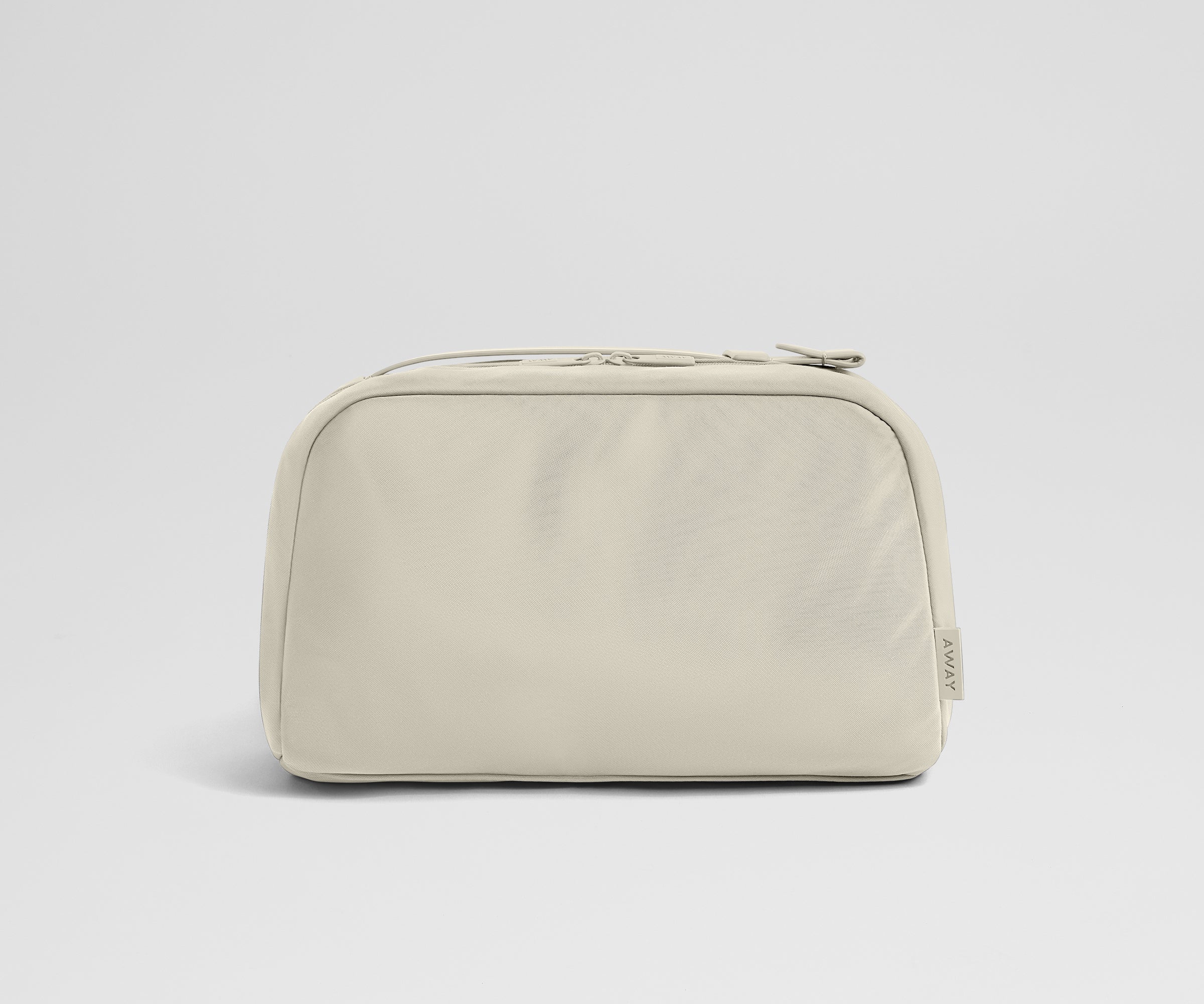 Large Toiletry Bag in Salt White