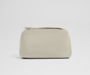 Large Toiletry Bag in Salt White