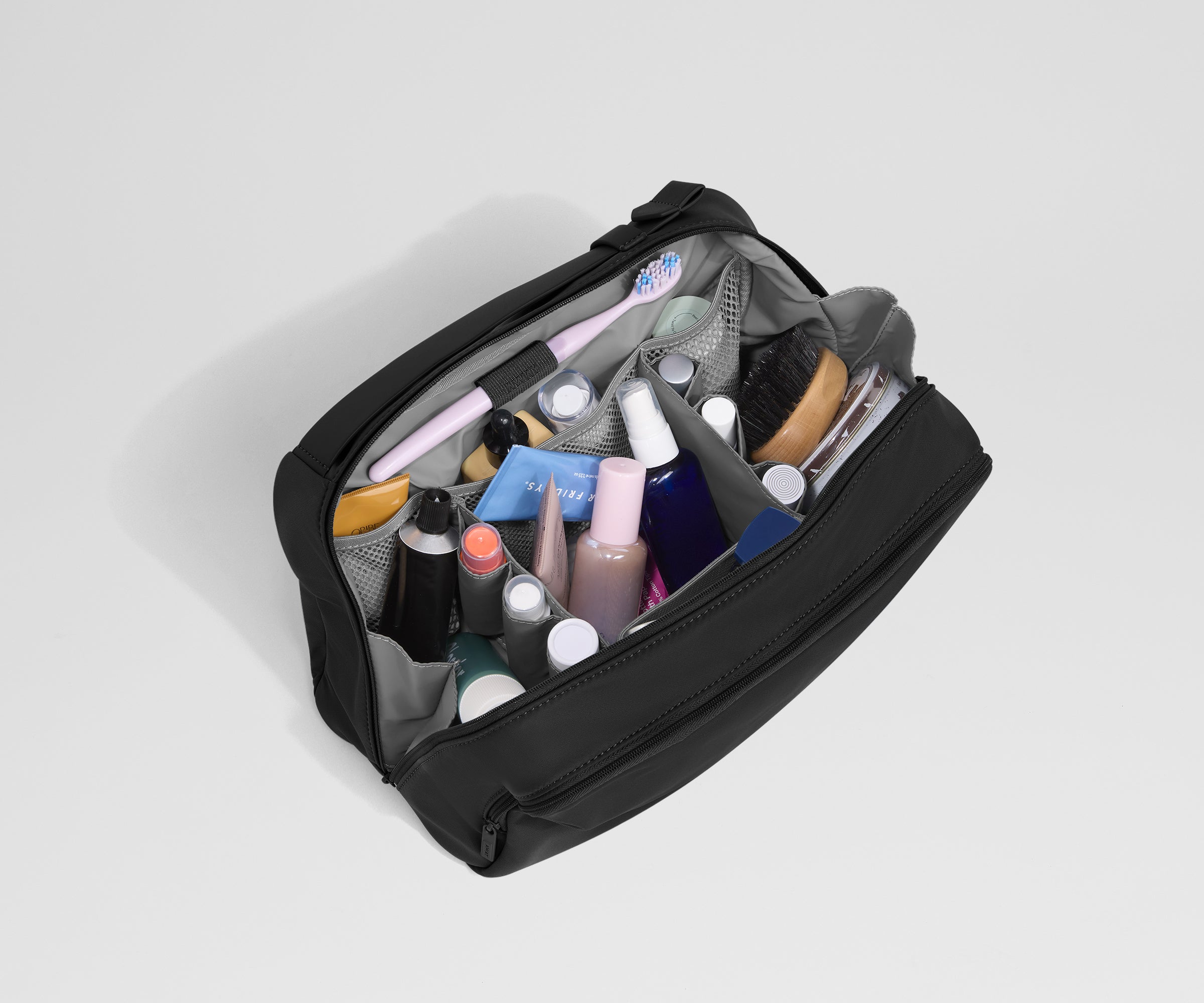 Extra Large Toiletry Bag in Jet Black