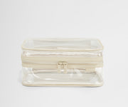 Front view of the Clear Toiletry Bag
