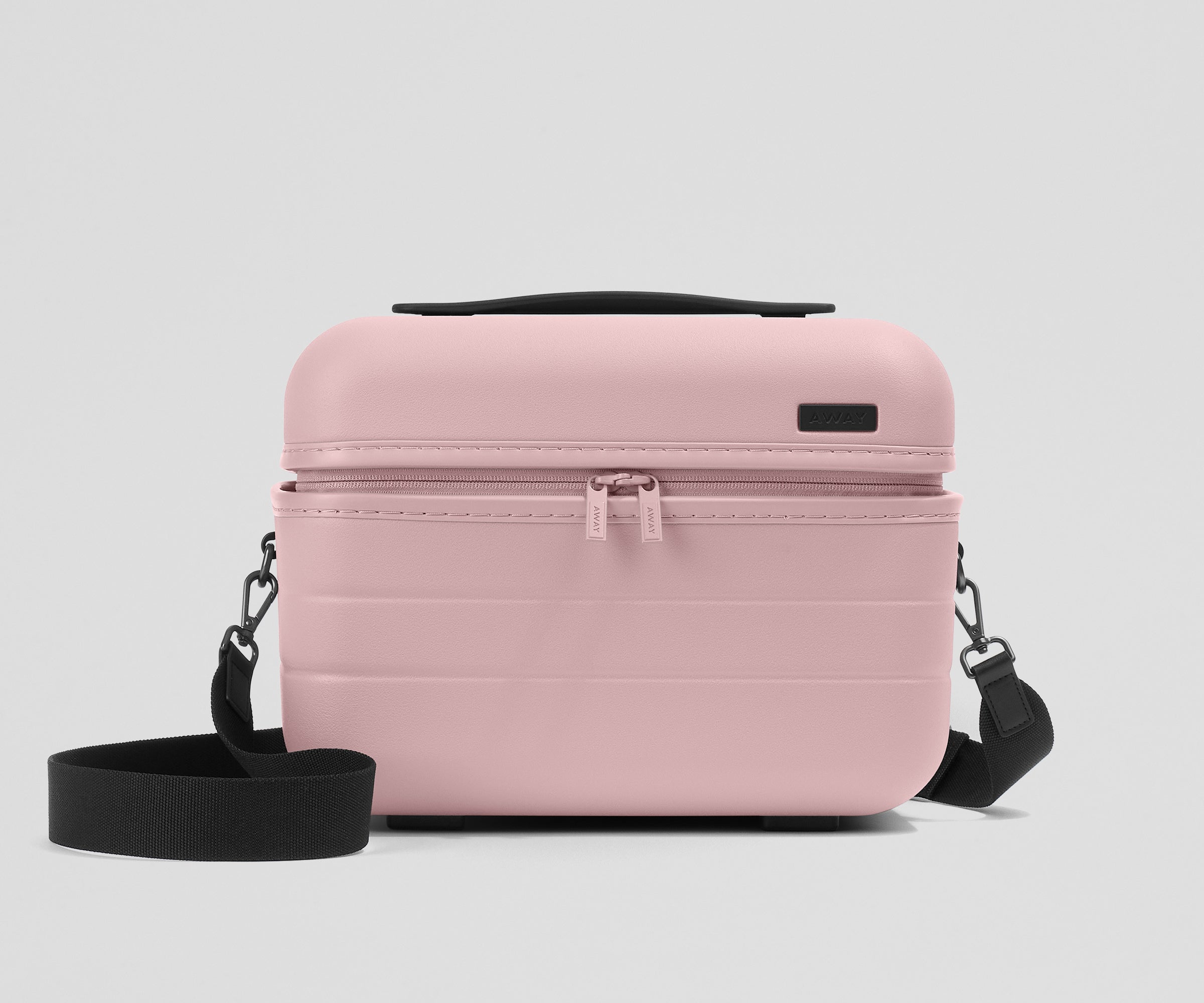The Train Case in Blush Pink