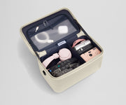 The Train Case in Salt White