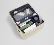 The Train Case in Salt White