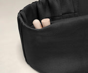 Discreet pocket with ear plugs