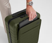 The Front Pocket Bigger Carry-On | Olive Green