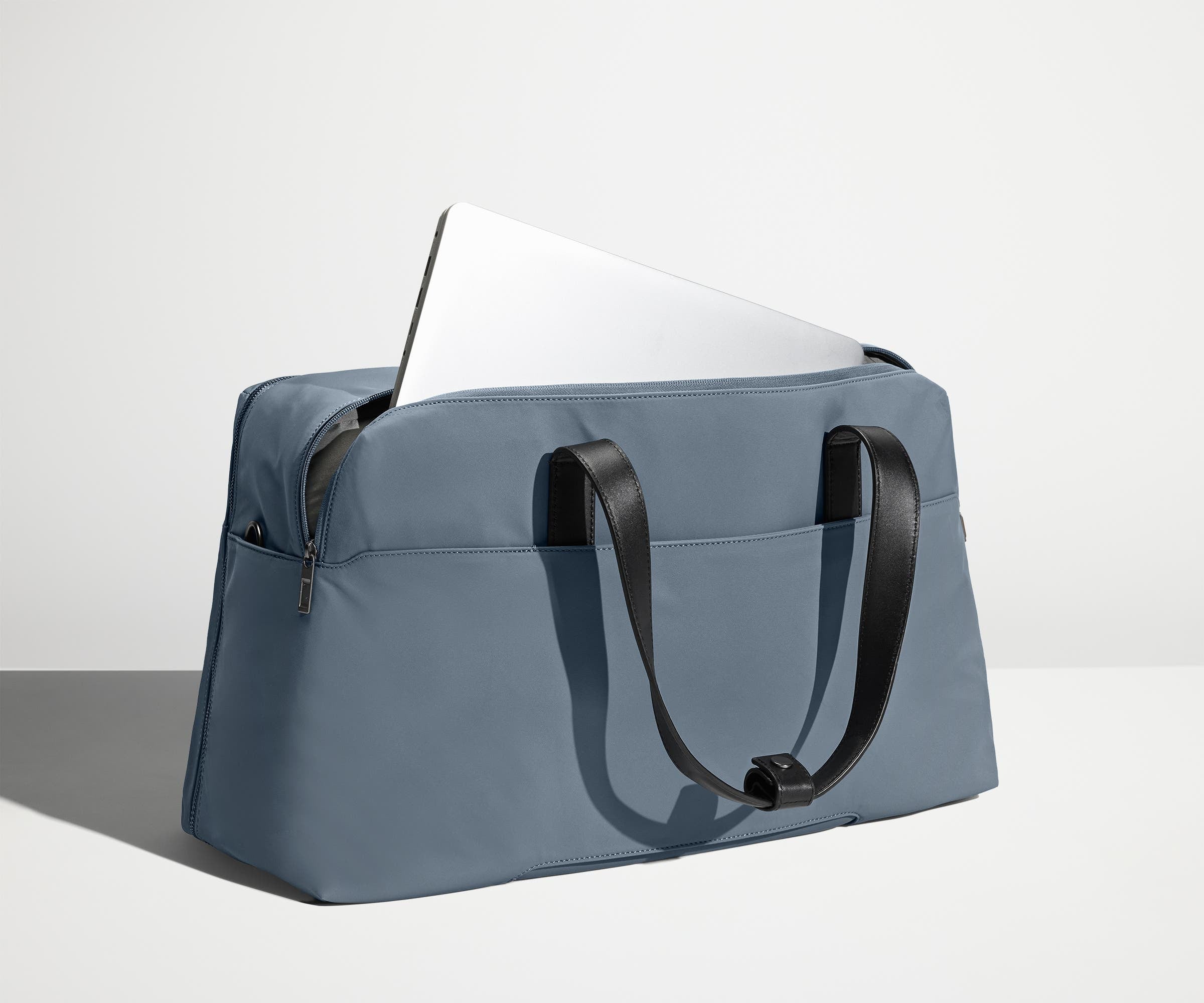 Exterior padded laptop pocket that fits up to 16" devices
