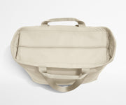 Top-down view of the Large Featherlight Tote showing zipper opening